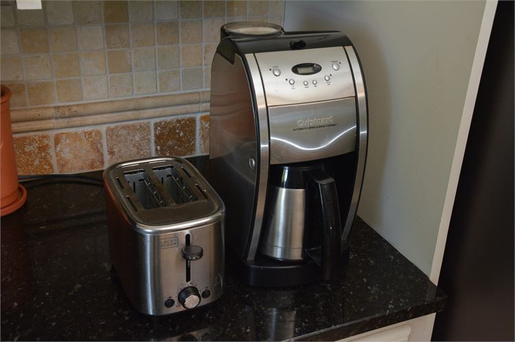 Stainless Steel Bundle, Toaster and Coffee Maker