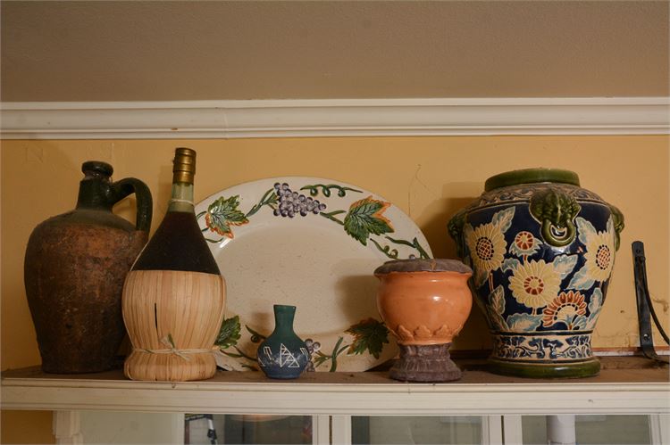 Group Pottery and Decorative Items