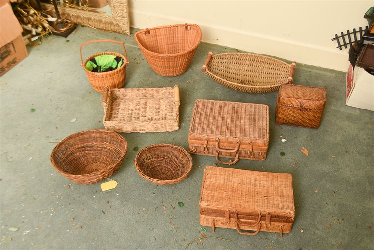 Assorted Wicker Group