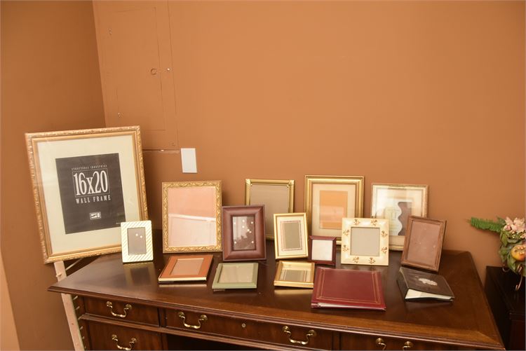 Group Lot of Frames and Photo Albums