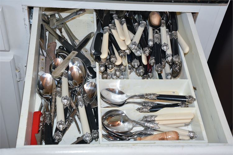 Group Lot of Utensils