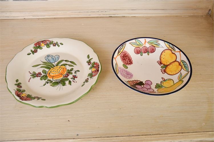 Two (2) Ceramic Plates