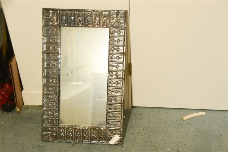 Decorative Tin Wall Mirror