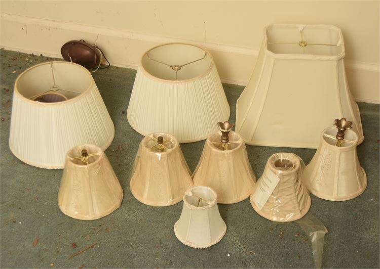 Group Lot of Lamp Shades