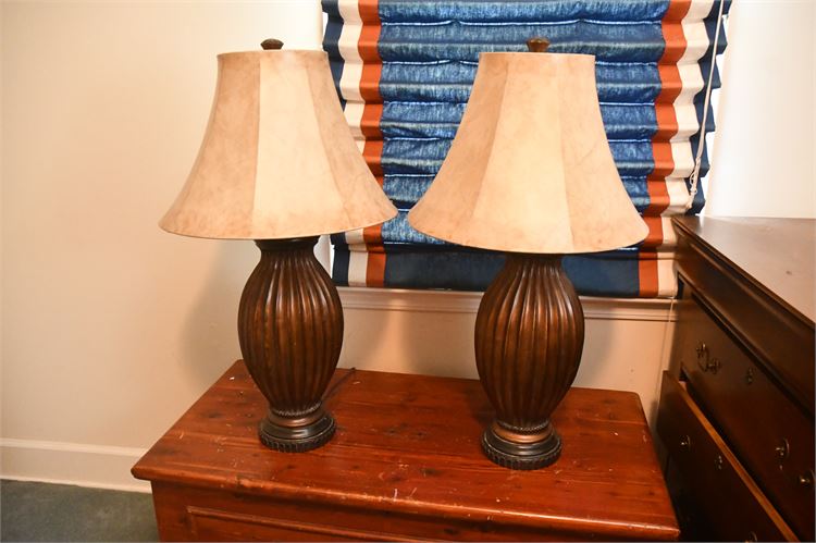 Pair Decorative Lamps