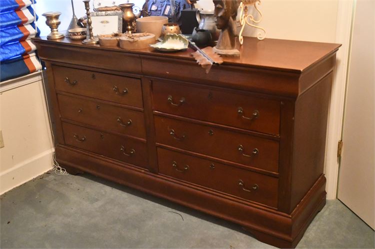 Mahogany Double Dresser