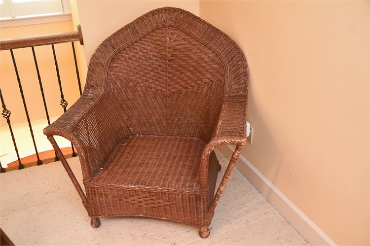 Wicker Arm Chair