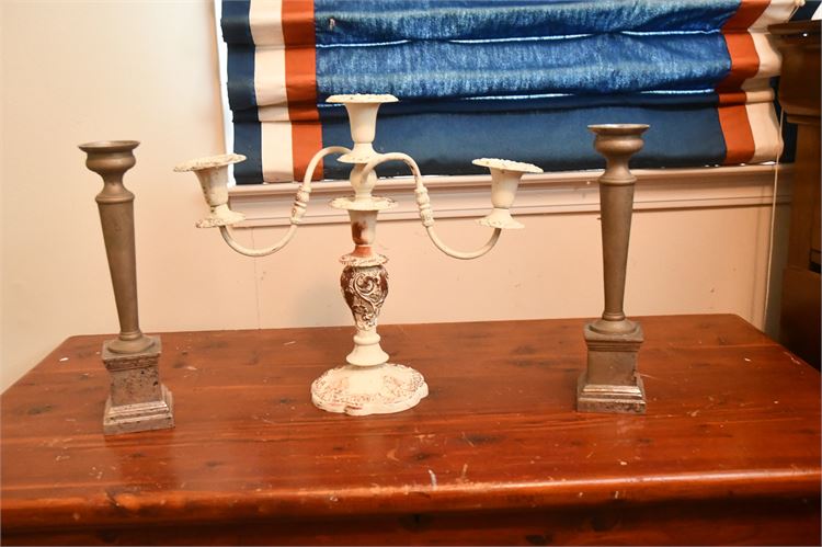 Candleabra and Candlesticks