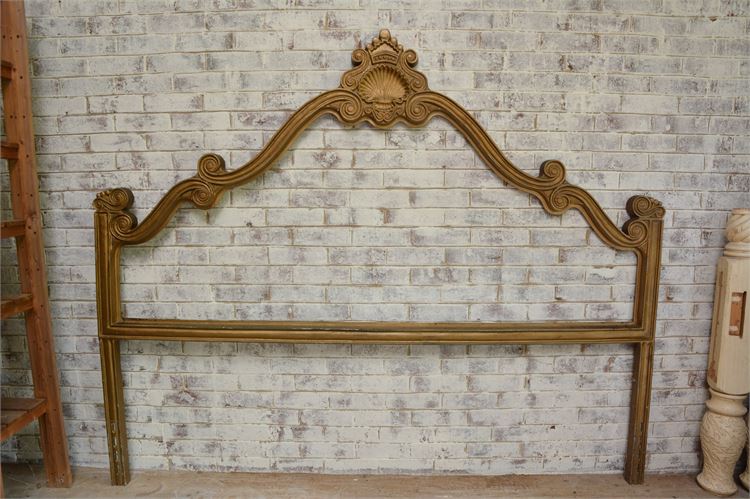 Gilt Wood Headboard