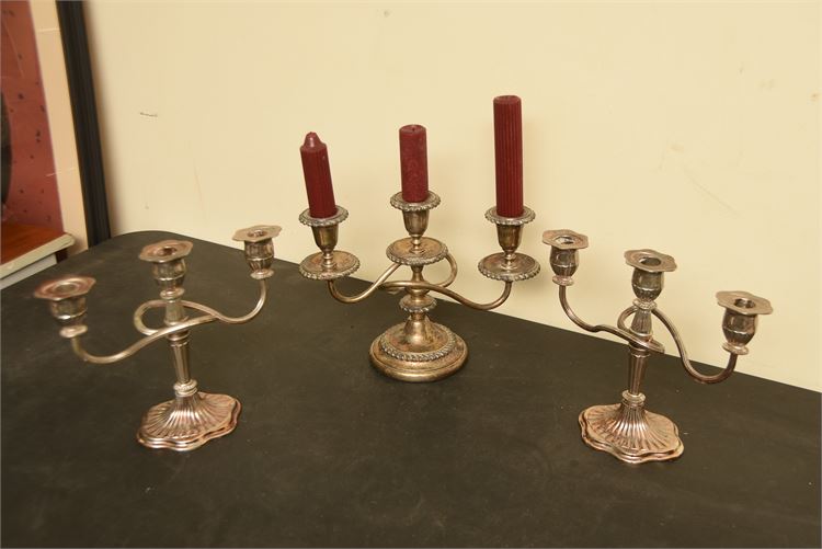 Three Candleabra