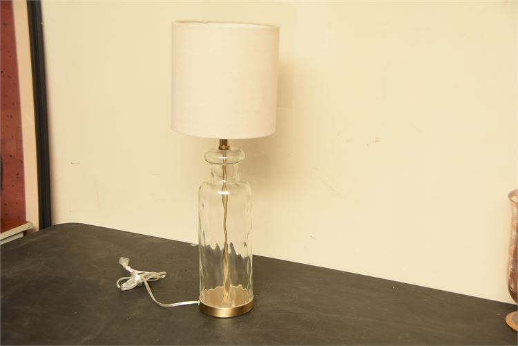 Glass Table Lamp