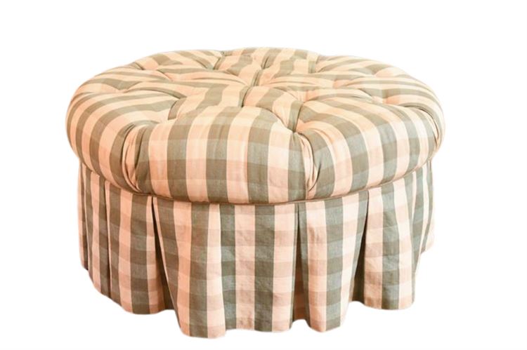 Circular Ottoman