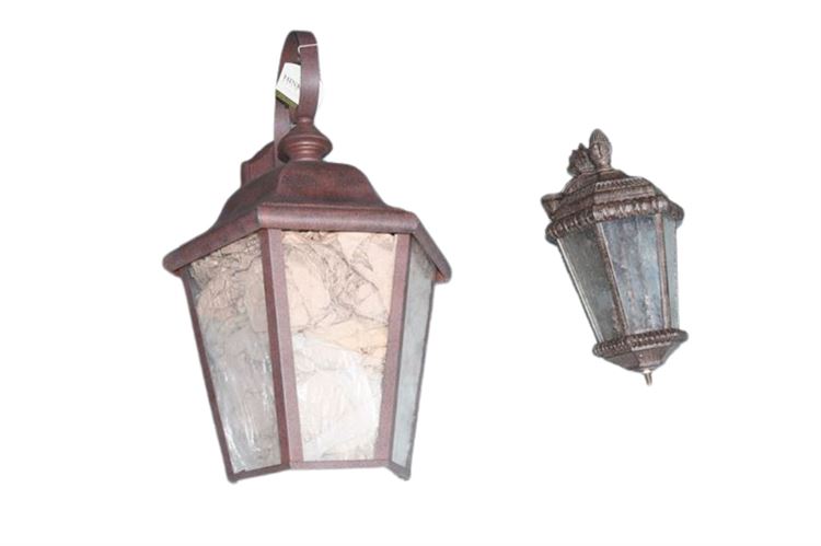 Two Outdoor Lanterns