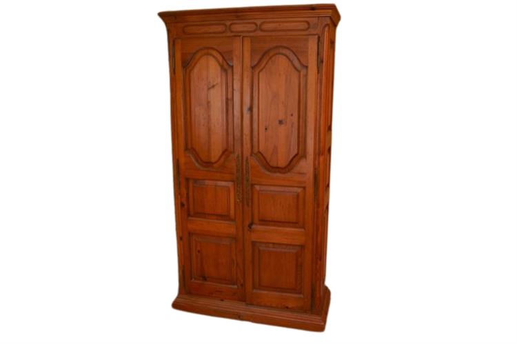 Vintage Pine Armoire