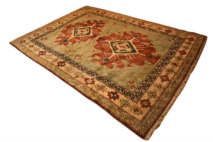 Handwoven Turkish  Area Rug