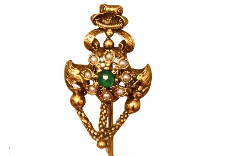 14K Brooch