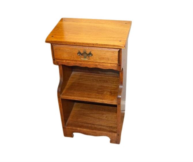 Wood One Drawer Stand