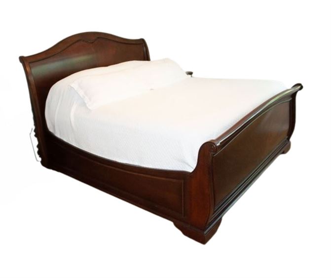 Macy's Bordeaux II with Stearns Foster Mattress Origianl purchase price $6600