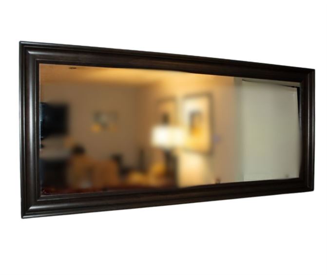 Dark Framed Wall Mirror