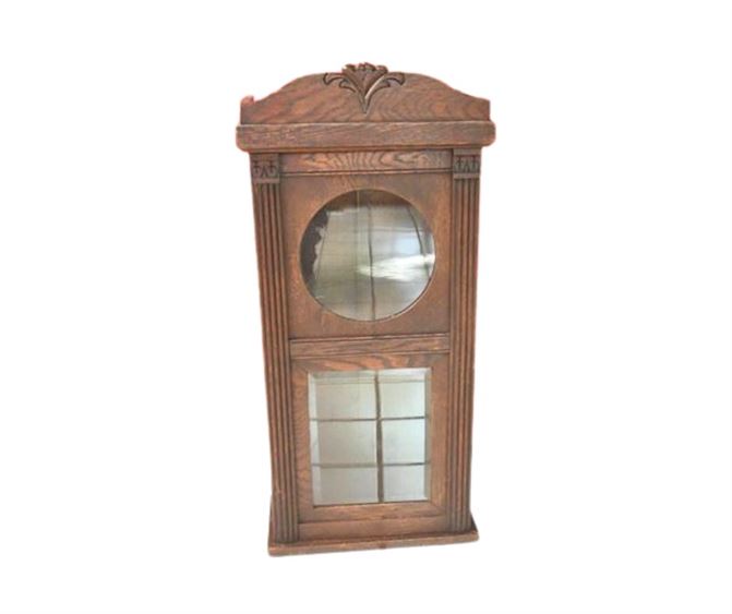 Antique Wall Clock Case