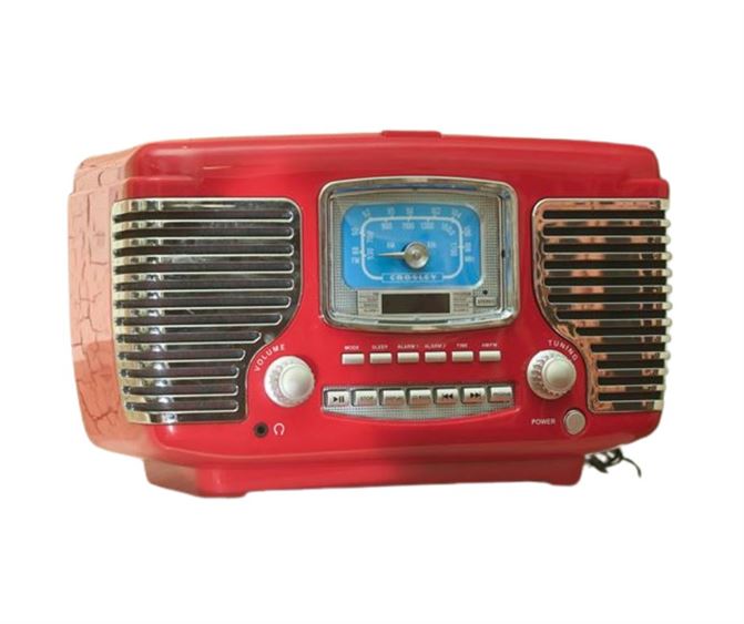 Crosley Red Radio