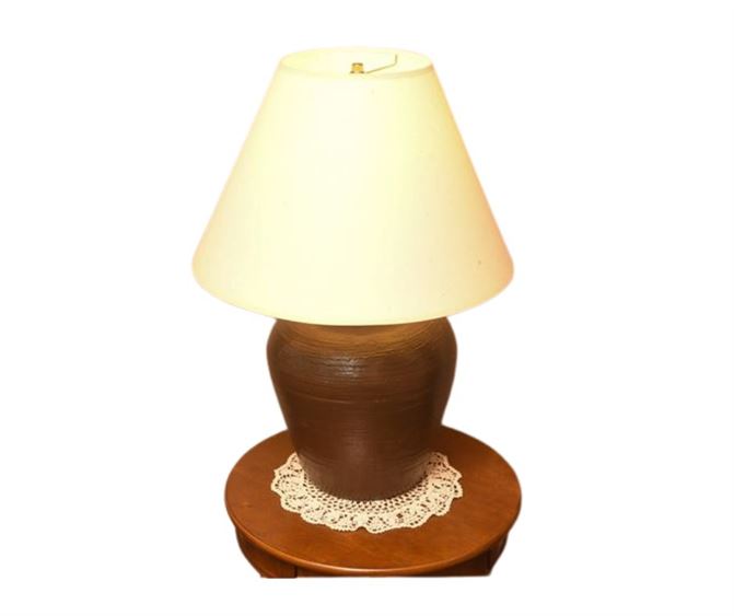 Pottery Table Lamp