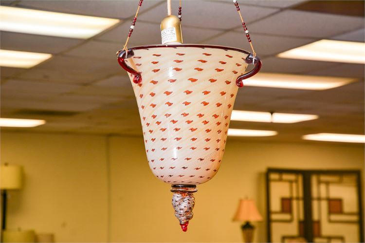 Art Glass Pendant Fixture