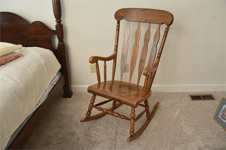 Wooden Rocking Chair