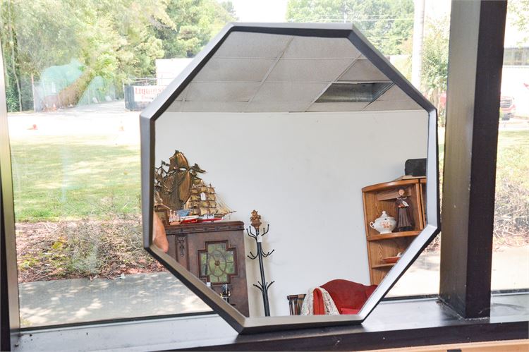 Octagonal Framed Mirror