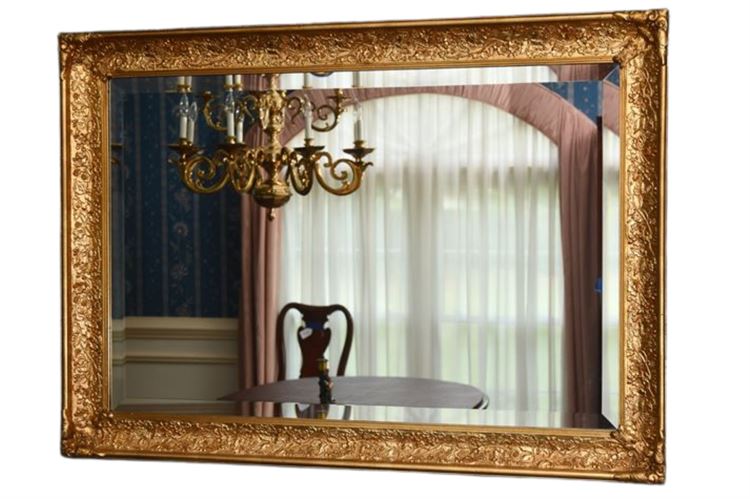 Gold Framed Wall Mirror