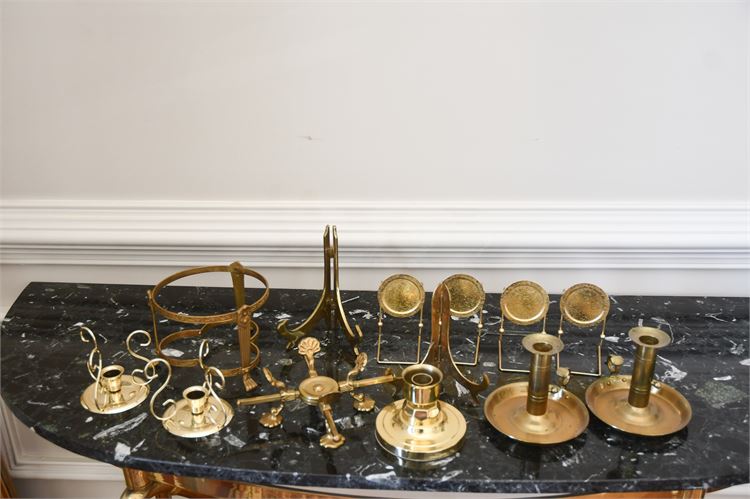 Group Lot of Brass Items