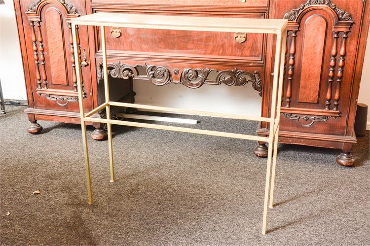 Wrought Iron Console Stand