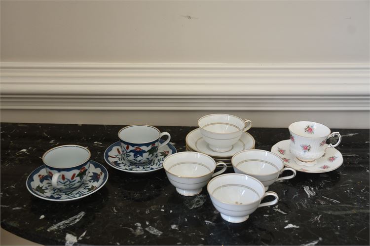 Tea Cups and Saucers