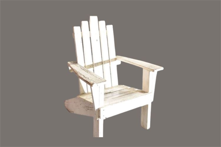 Wood Slat Porch Chair