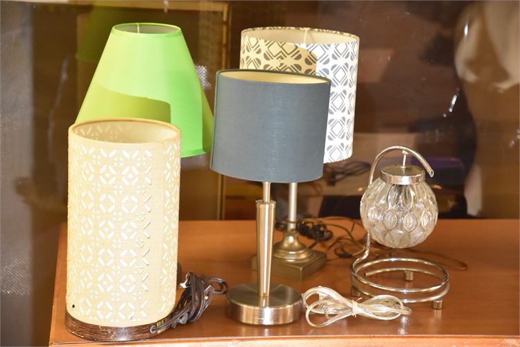 Five (5) Table Lamps