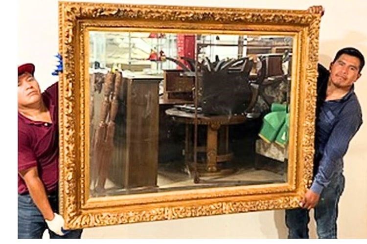 Ornate Framed Wall Mirror