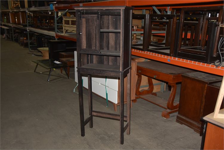 Primitive style cabinet on Stand