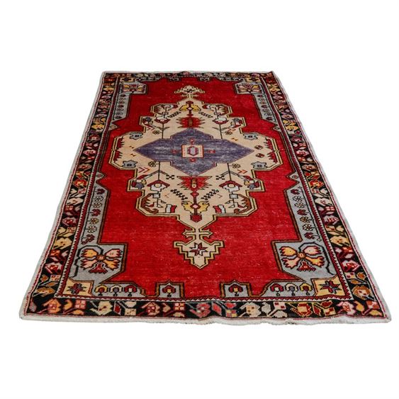 Vintage Turkish Wool Rug