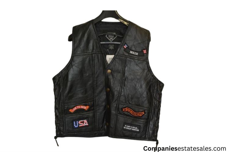 Buffalo Leather Vest