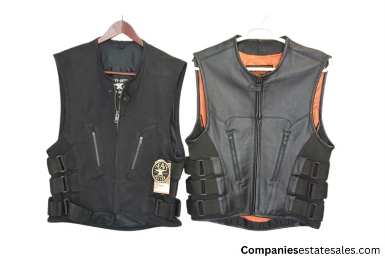 Two (2) Milwaukee Leather Vest