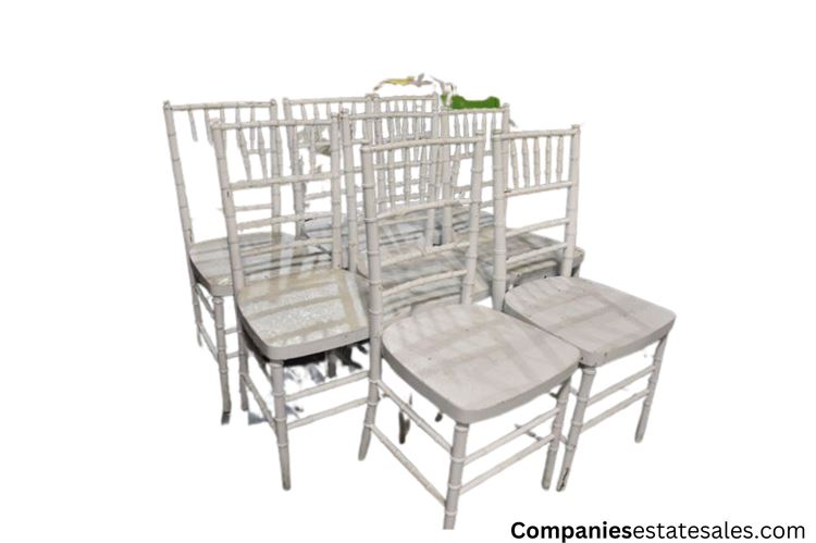 Eight (8) Chiavari Chair