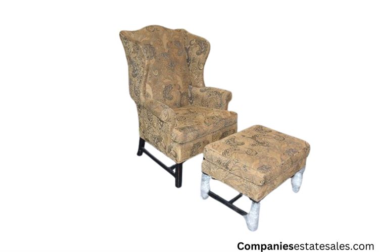 Two (2) Italian Carolean Armchair