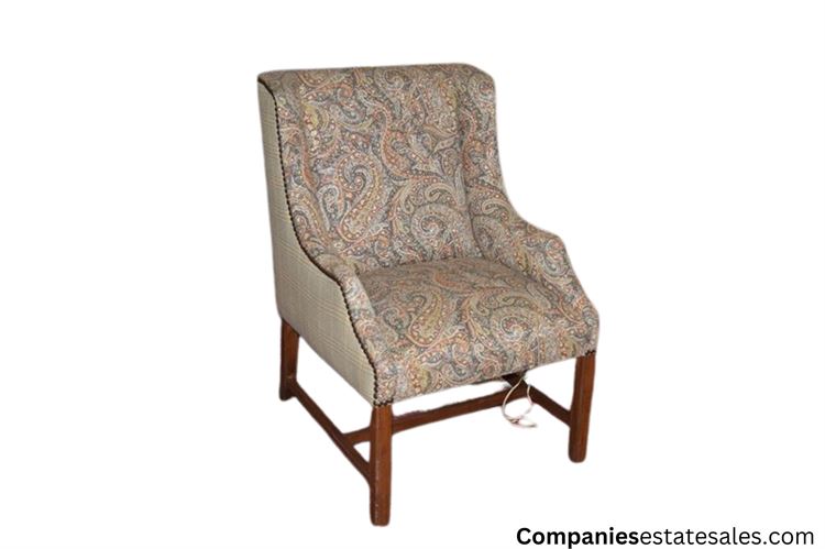 Patterned Armchair