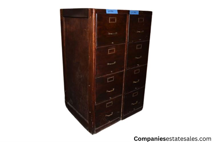 Wooden File Cabinet