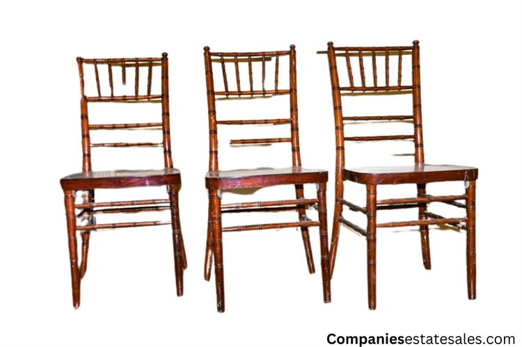 Three Ballroom Chairs