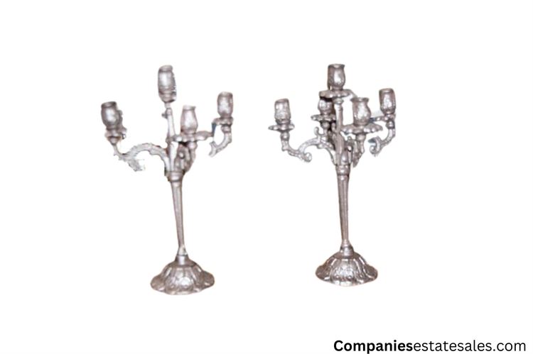 Pair Candelabra