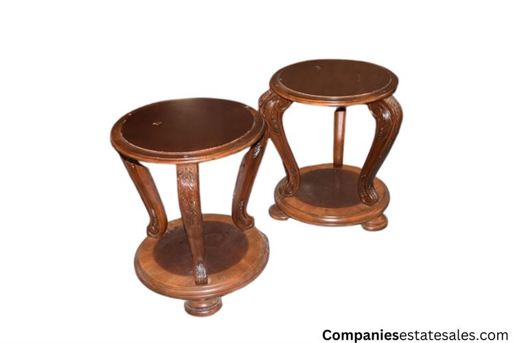 Two Pedestal Stands