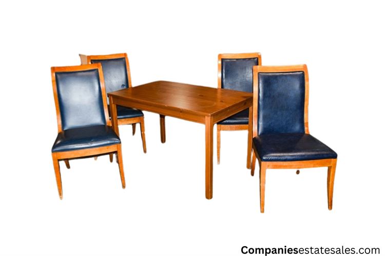 Kitchen Set Table with Four Chairs