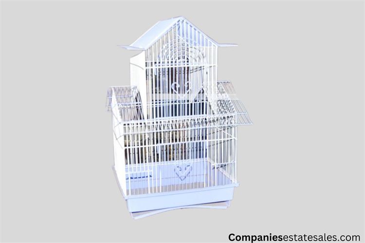 Wrought Iron Bird Cage