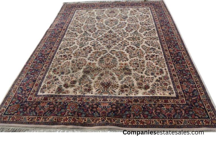 Karastan Ivory Sarouk Carpet